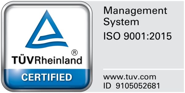 Certification ISO label image