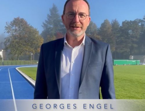 Message du ministre des Sports, Georges Engel